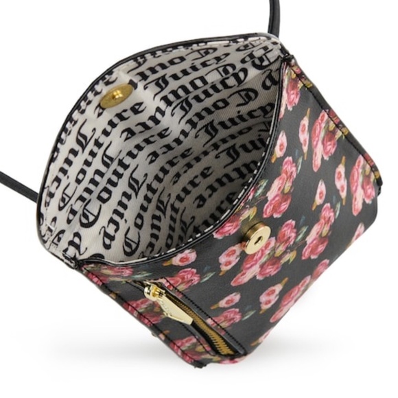 Juicy Couture Cellie Mini Crossbody floral purse - Picture 4 of 6
